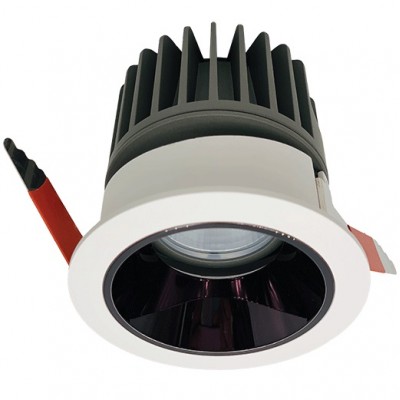 Φωτιστικό LED Χωνευτό Σταθερό 5W 230V 350lm 24° 4000K Λευκό Φως Στεγανό IP65
